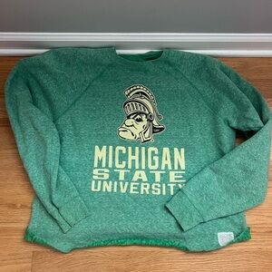 Michigan State Retro Crewneck